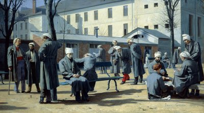 The Convalescents, 1861 by Marie Francois Firmin Girard